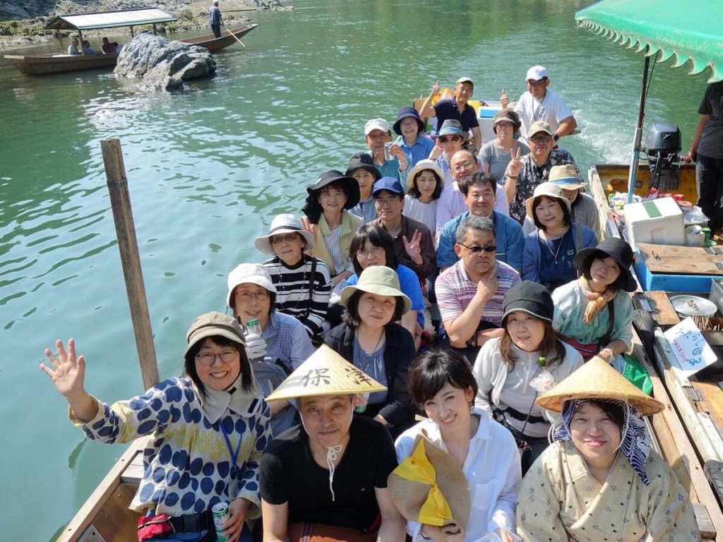 保津川下り☆特別行路で秘境へＧＯ