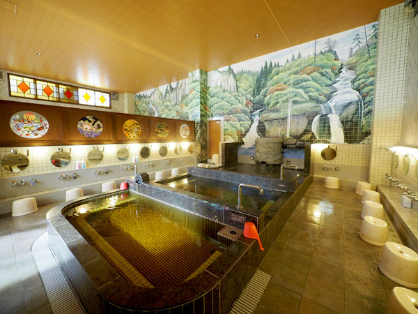 【蒲田】番頭と巡る都会の温泉地帯！美肌の黒湯が密集する下町をいく～チョウザメ泳ぐ改正湯から、最新の高濃度炭酸泉・はすぬま温泉まで～