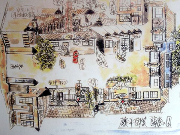 【五条坂】京都最大「藤平登り窯」特別探検！老舗陶器屋主人と京焼のまちへ～路地奥の職人長屋から陶器神社、陶工たちが暮らす五条坂を巡る～