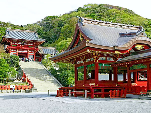 【鎌倉】庭師といく鎌倉幕府の中枢、鶴岡八幡宮から岩盤くり抜いた圧巻の庭園まで～今も残る鎌倉時代の本殿、天然の要塞に築かれた800年前のまちづくり～