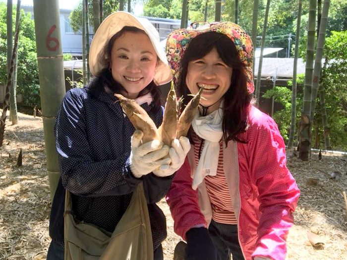 たけのこ掘ったよ～♪