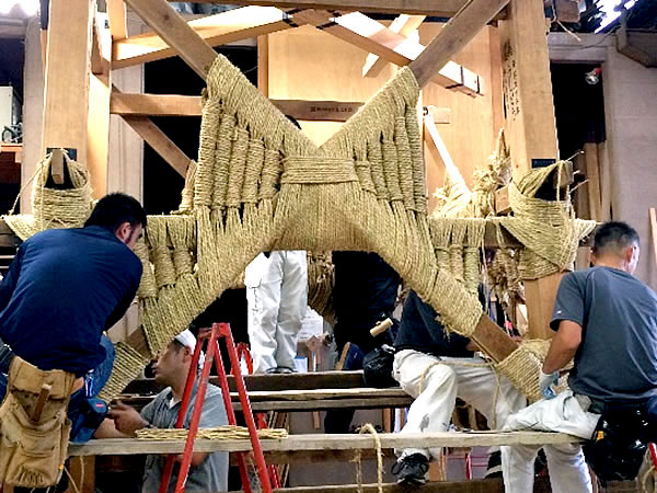 【祇園祭】大船鉾設計者が山鉾の構造を徹底解剖！作事方・驚きの仕事を拝見～町ごとに異なる鉾建ての技、縄がらみの美、祇園祭を支える職人の世界～