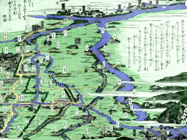 【西院】廃河川探検家・玉ちゃんと、幻の運河・四条川を捜せ～屋根より高い川の跡！川が消えても、地形は忘れていなかった～