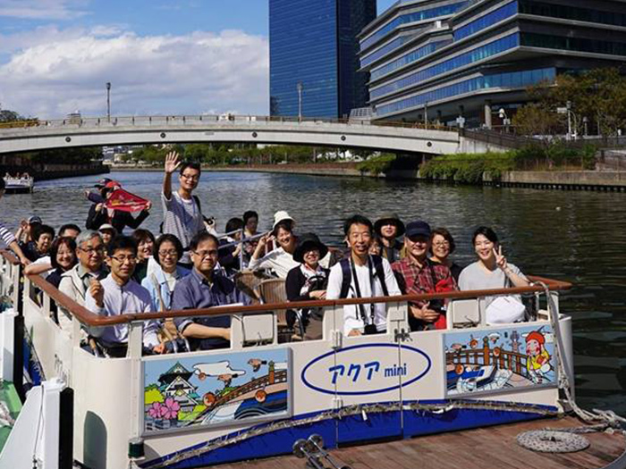 橋梁エンジニアと貸切クルーズ