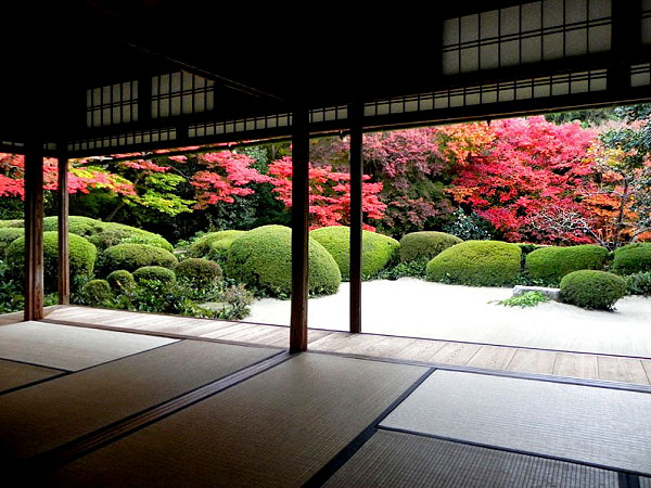 【詩仙堂】庭師といく山麓の名刹、静寂の枯山水庭園めぐり～文人趣味の詩仙堂、俳句の聖地・金福寺、雲海に龍躍る圓光寺～