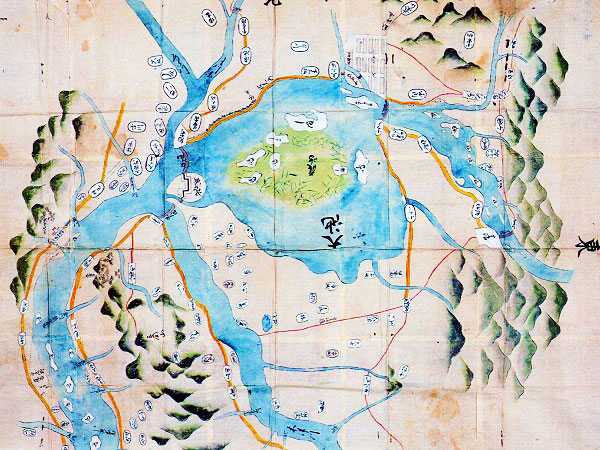 【東一口】幻の巨椋池に浮かんだ高台集落へ！漁業権総帥の豪邸から大池神社まで～干拓された日本最大の池！建築・庭園・高低差…特権的漁師たちの村～