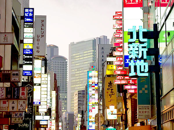 【北新地】男と女と人情のまち・北新地、「曽根崎心中」死出の道行を辿って～奇抜すぎる薬師堂、大坂の端っこ乙女坂、梅田橋跡からお初天神まで～