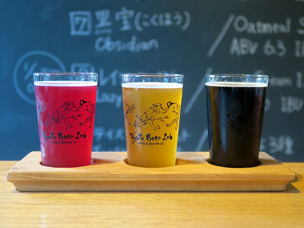 【Kyoto Beer Lab】クラフトビール最前線☆醸造所＆出来たてビール5種呑み比べ～ビール職人×茶職人＝茶ビール！ビールとのペアリングおつまみ付き～