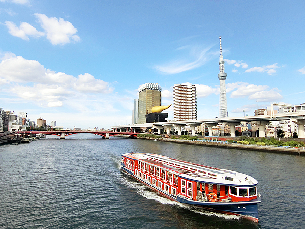 【隅田川】境界協会とクルーズ＆まち歩き！水の都を、境界と地形で解き明かせ～解体間近の絶景ビル、水上の区界尽くし、船に乗って浜松町から浅草へ～