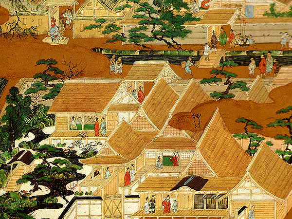 【西陣】タモリさんを案内したガイドと、乱世が生んだ織物の街へ～激突・応仁の乱！洛中洛外図に描かれた、500年前の要塞都市をいく～