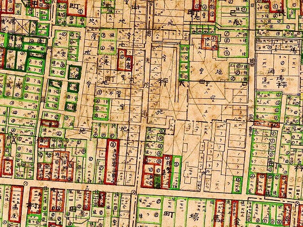 【京都市明細図】研究者と巡る、京都市明細図に描かれた占領下の京都～あのファッションビルが米軍司令部！繁華街に残る闇市のなごり～