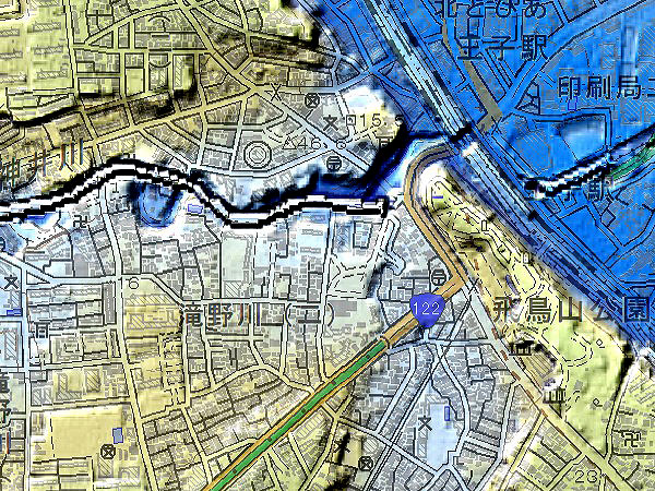 【音無渓谷】東京スリバチ学会凹凸ツアー！河川争奪、都心にできた謎の渓谷へ～広重最大の滝は実在した！？将軍造成の遊楽地、世にも不思議なスリバチ巡り～