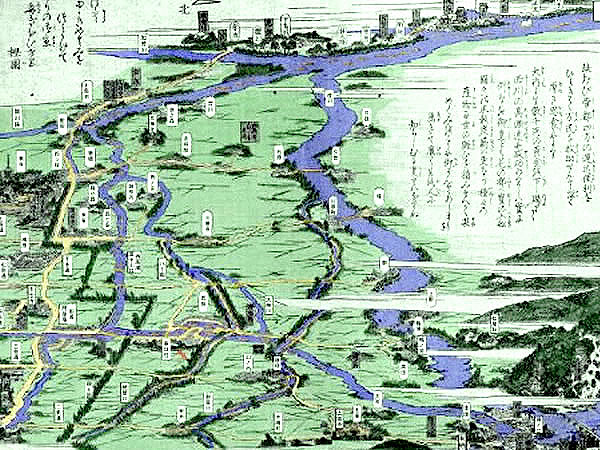 【西院】廃河川探検家・玉ちゃんと、幻の運河・四条川を捜せ～屋根より高い川の跡！川が消えても、地形は忘れていなかった～