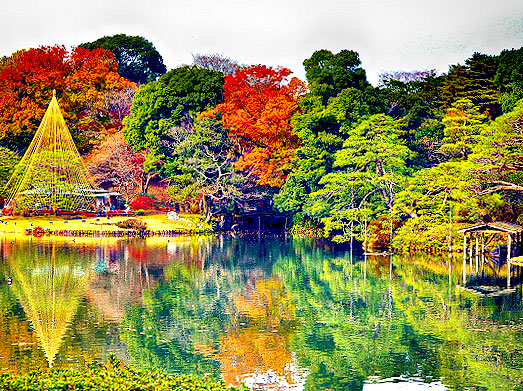 【六義園】庭師と巡る江戸大正2つの極上庭園、東京は庭園都市だった！～殿さまのテーマパーク・六義園と、和と洋の融合・古河男爵の近代庭園へ～
