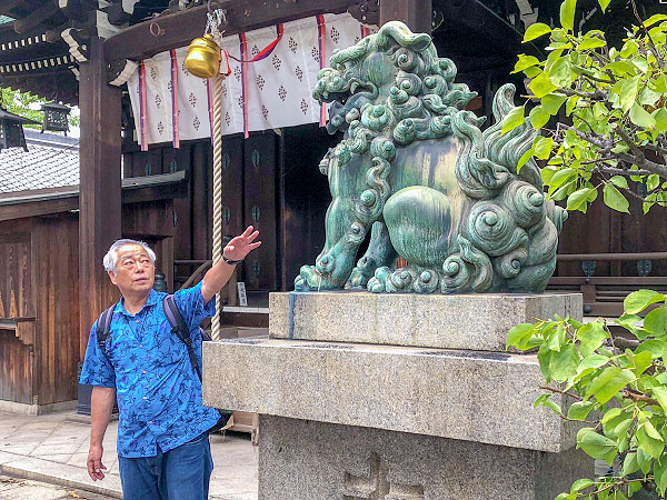 【住吉大社】京狛犬のルーツは浪花にあり！狛犬研究者と古狛犬のメッカへ～秀犬、猛犬、珍犬、駄犬…大阪商人は浪花狛犬を連れて全国へ～