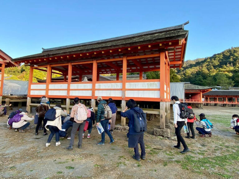 ときには宮島まで遠方ツアーも