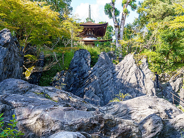 【石山寺】梅林崖長といく、うねる奇岩の観音霊場！湖国の古刹・石山寺凸凹ツアー～巨大な霊石に立つ国宝本堂、貴族たちが憧れた紫式部信仰の聖地へ～