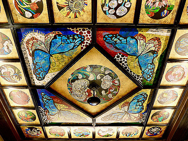 【サロン限定】尊陽院「祈りの天井画」拝見！極彩の世界を舞う幻の蝶～妙覚寺から猫寺、水火天満宮、櫟谷七野神社…西陣の古寺巡礼～