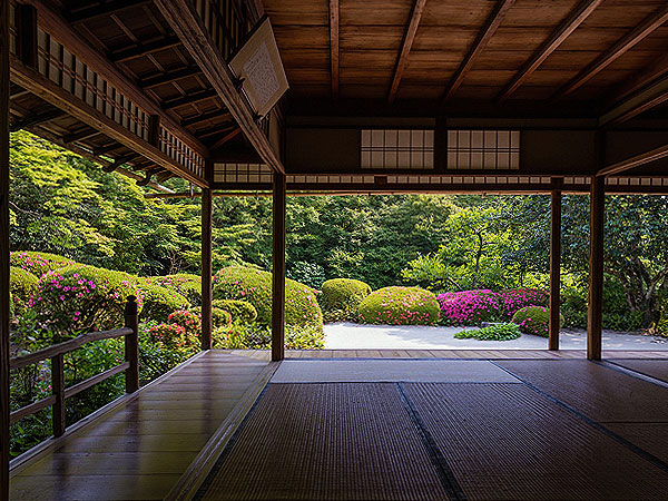 【詩仙堂】庭師といく山麓の名刹、枯山水三名庭をめぐる～文人趣味の詩仙堂、俳句の聖地・金福寺、雲海に龍躍る圓光寺～