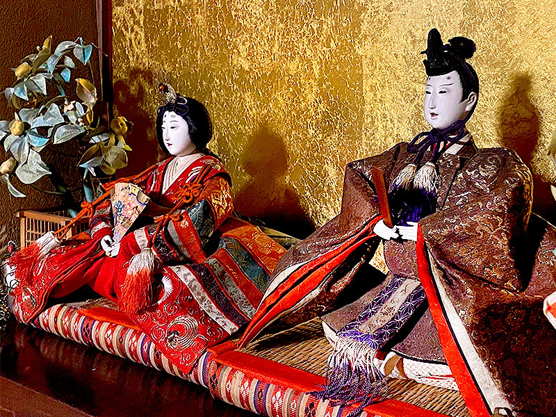 【千両ヶ辻】雛祭りに華やぐ西陣の中心地、明治大正の京町家4軒を特別拝見～帯問屋、金箔職人、苔の坪庭、非公開寺院…西陣の旦那はんと織物のまちへ～