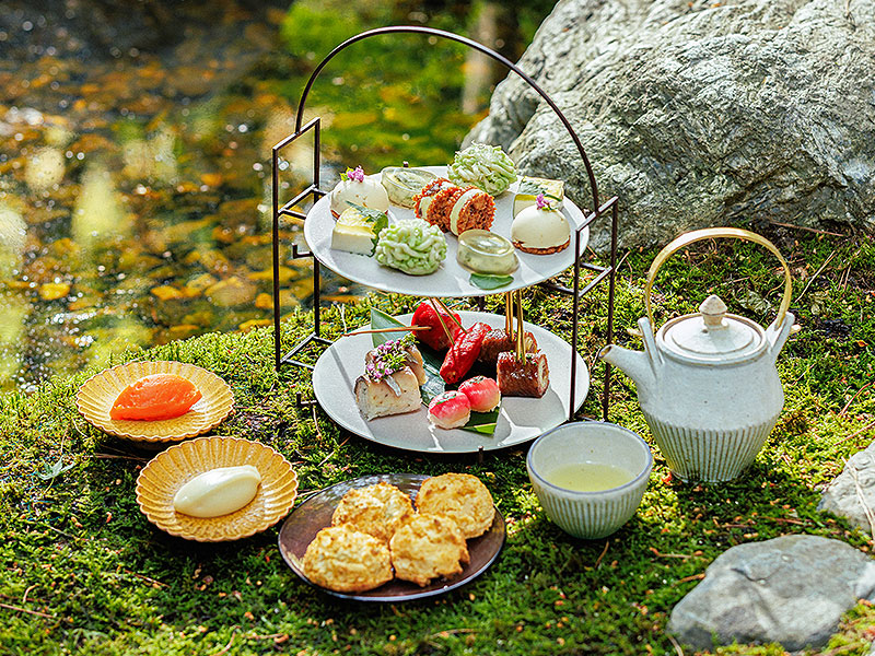 【シックスセンシズ 京都】日本初上陸、自然派ラグジュアリーリゾートへ！館内特別ツアー～禅庭園とハーブ園、秘められた豊臣の聖地、二十四節気を綴るアフタヌーンティー～