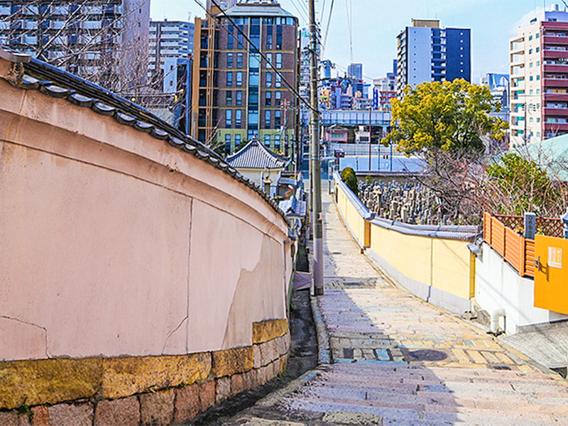 【天王寺七坂】ブラタモリ案内人と大阪寺町凸凹ツアー！七つの“イイ坂”を堪能せよ～巨大都市をつらぬく舌状台地、河底池から重要文化財・大阪最古の建築まで～
