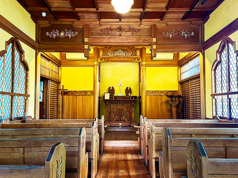 【彦根】モダン建築のまち、5軒内部を特別見学ツアー！近江商人を生んだ城下町へ～非公開ヴォーリズの洋館、極めて異色の教会堂、タイル尽くし理髪店まで～