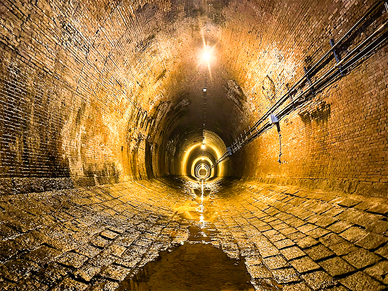 【湊川隧道】普段非公開・神戸の地下に眠る巨大トンネルへ！湊川隧道部がご案内～明治の大土木プロジェクト、天井川の跡にできた一大歓楽地・新開地まで～