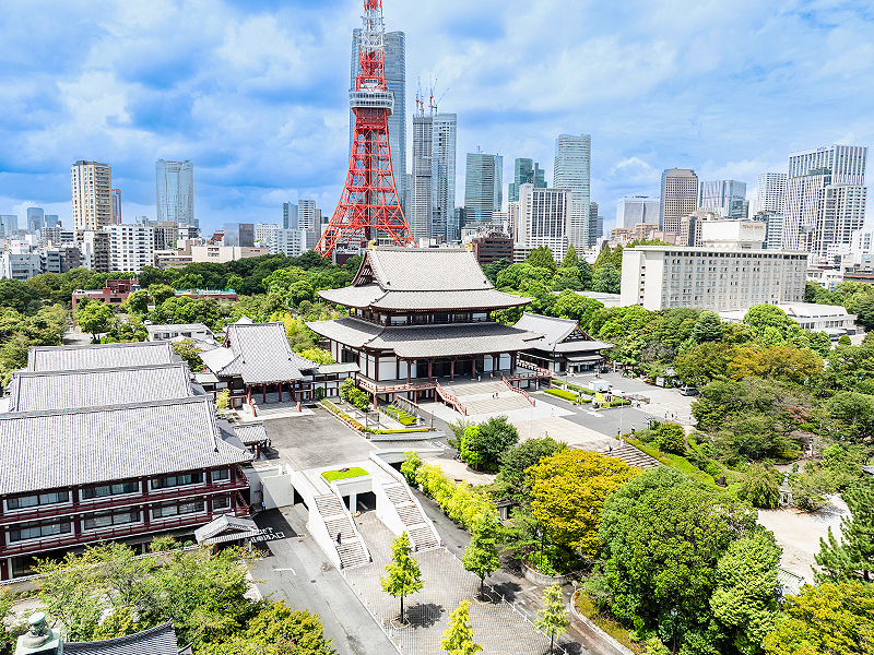 【増上寺】非公開の経蔵＆光摂殿へ！ずらり重要文化財、大本山僧侶と特別潜入～東日本最大級の三門、絢爛豪華な霊廟建築が立ち並ぶ！徳川将軍の一大聖地へ～