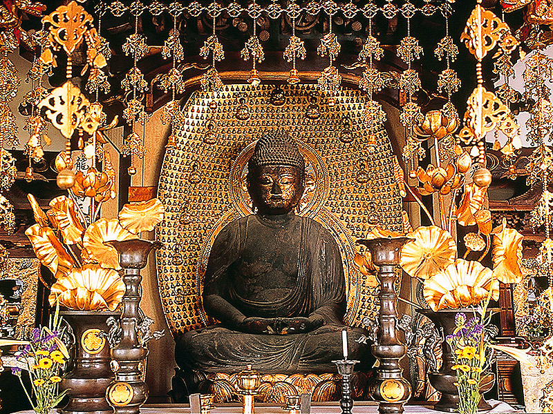 【湖東四社寺】年に一度の秘仏開帳！日本最古の大黒天、政田マリと四社寺巡礼ツアー～非公開の平安美仏＆地獄絵図、2つの国宝本堂、十二神将…錦秋のお多賀さん詣で～